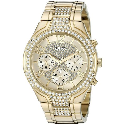 gold guess watch|guess gold watch ladies.